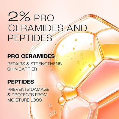 Lakme Peach Creme Moisturiser, Ceramide & Peptide, Skin Barrier Repair & Hydrated Glow 200 gm - Creams/Oils/Lotions