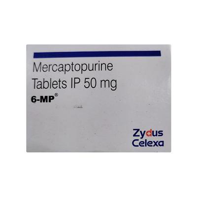 6 MP 50mg Tablet 10'S - Cancer Oncology-Cyt