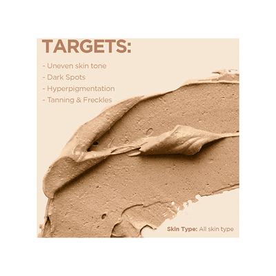 Kaya Insta Bright Clay Mask, For Clean, Clear, Even-Toned, Bright Skin 100 gm - Masks & Peels