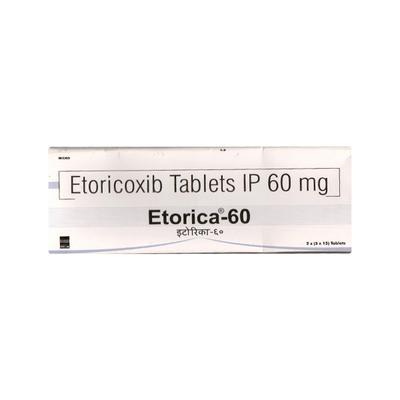 ETORICA 60 Tablet 15's - Pain relief-Nsa
