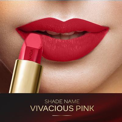 FACESCANADA Matte Addiction Lipstick Vivacious Pink 05 3.7gm - Lipsticks