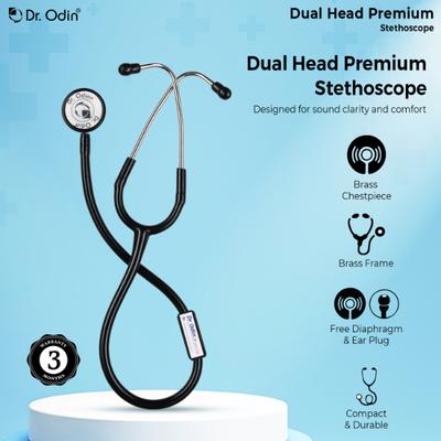 Dr. Odin Stethoscope Dual Head Premium 1's - Health Monitoring Devices