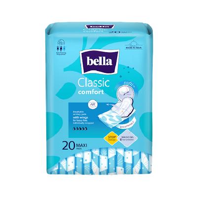 Bella Classic Comfort Breathable Softi Maxi Pads 20's - Sanitary Napkins