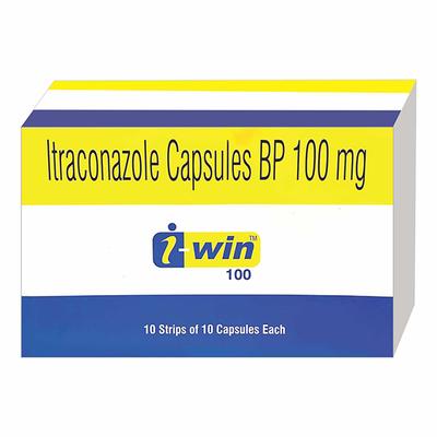 I WIN 100 Capsule 10's - Fungal Infections-Anf