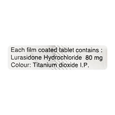 Atlura 80mg Tablet 10'S - Schizophrenia-Aps
