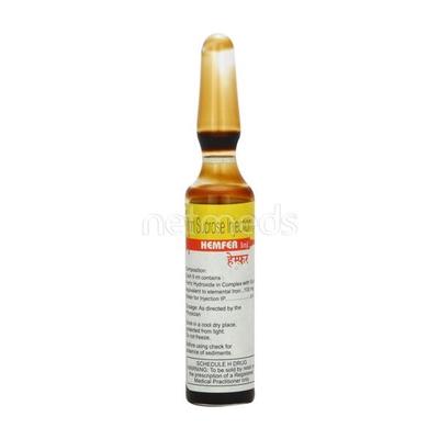 Hemfer Injection 5ml - Iron Supplement/Anaemia-Vma