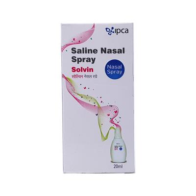 Solvin Nasal Spray 20ml - Nasal Congestion-Nas