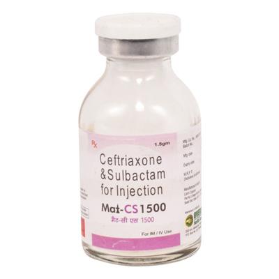 MAT CS 1.5gm Injection 10ml - Bacterial Infections-Cep