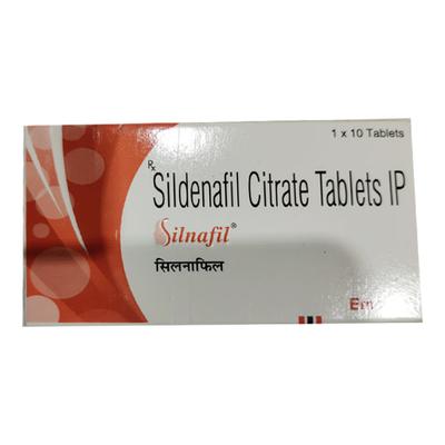 Silnafil 25mg Tablet 10's - Impotence/Erectile Dysfunction (Ed)