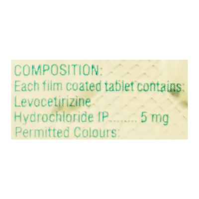 1 AL 5mg Tablet 10'S - Allergies-Ant