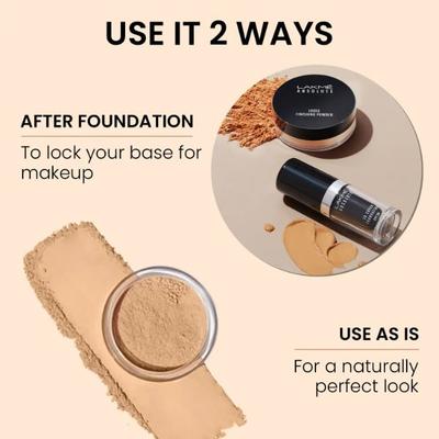 Lakme Xtraordin-Airy Baking Powder 10 Ivory 8gm - Loose Powder