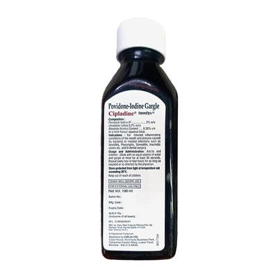 Cipladine Gargle 100ml - Oral Care - P-Mou