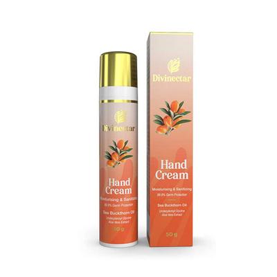Divinectar Hand Cream - Sea Buckthorn Oil 50 gm - Hand Creams