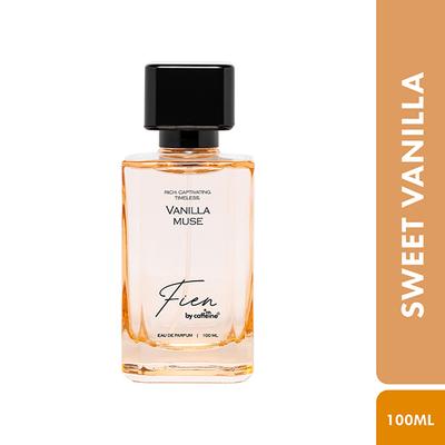 Mcaffeine Fien Vanilla Muse Perfume For Women- Sweet Vanilla EDP, 12 Hrs Long Lasting Scent 100 ml - Women Perfumes (Edt/Edp)