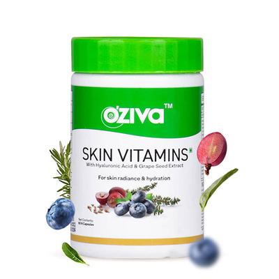 OZiva Skin Vitamins Capsule 60's - Hair & Skin