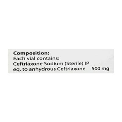 STACEF 500 Injection 1's - Bacterial Infections-Cep
