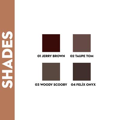 SUGAR Cosmetics Arch Arrival Brow Definer 04 Felix Onyx Dark Blackish Brown 0.35 gm. - Eyebrow Pencils & Enhancers