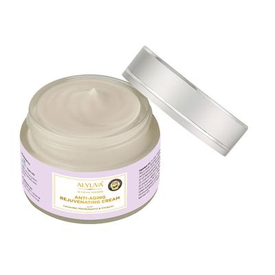 Alyuva Lavender & Red Raspberry Anti Aging Rejuvnating Night Cream 25 gm - Night Cream