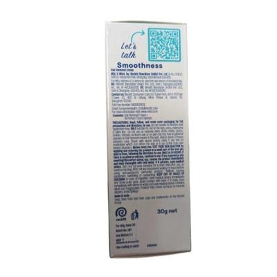 Veet Pure Hair Removal Cream Dry To Normal Skin With Organic Aloe Vera & Mints Extracts 30 g - Shaving & Hair Removal