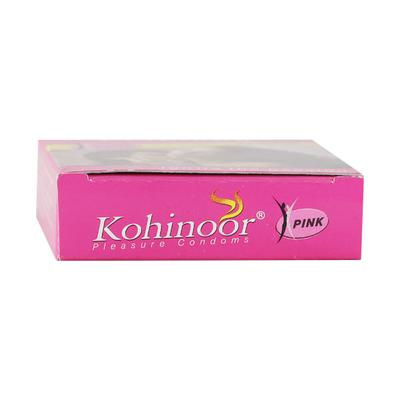 Kohinoor Pink Pleasure Condoms 3's - Plain/Flavoured Condoms