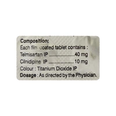 Telmipack CL 40/10mg Tablet 10'S - Hypertension-Ana