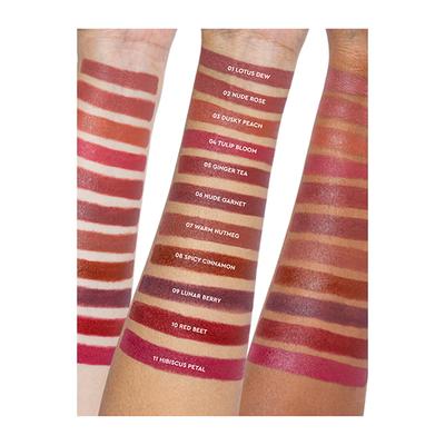 KIRO Lush Moist Matte Lipstick Macadamia Oil & Moringa Oil - Tulip Bloom 04 4.2gm - Lipsticks