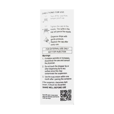 MAXBRIM PF BAK FREE Ophthalmic Suspension 5ml - Glaucoma-Ant