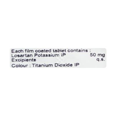 Losakind 50mg Tablet 10'S - Hypertension-Ang