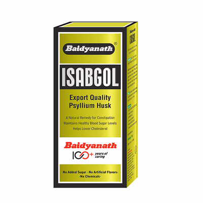 Baidyanath Isabgol Psyllium Husk Powder 200 g - Digestive Care