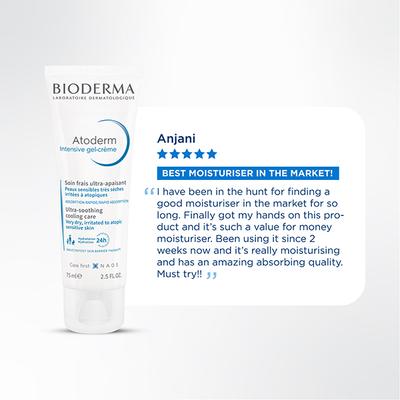 Bioderma Atoderm Intensive Gel Creme Anti-itching lipid 75ml - Lotions & Creams