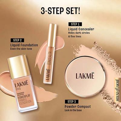 Lakme 9to5 Primer + Matte Liquid Concealer 24 Beige 5.4 ml - Concealer