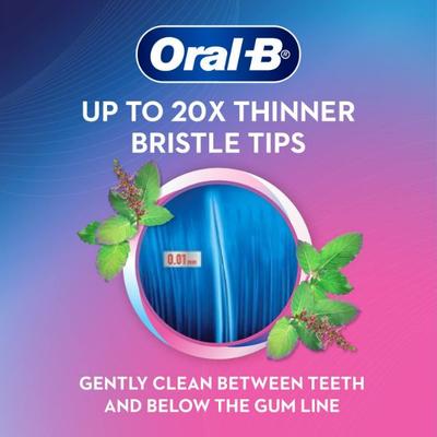 Oral B Ultrathin Black Sensitive Extra Soft Toothbrush (Pack Of 3) 3's - Toothbrushes