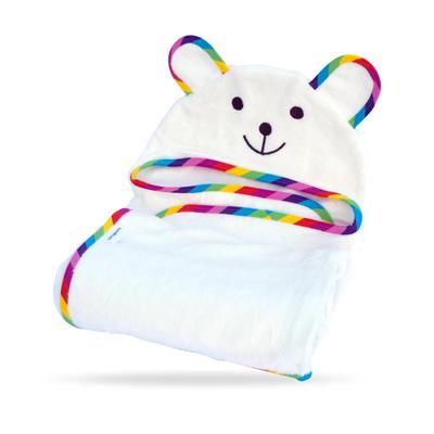 R for Rabbit Bambooberry Hoodie Baby Towel 1's - Bathing Essentials