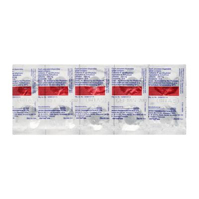 Ceftas 200mg Tablet 10'S - Bacterial Infections-Cep