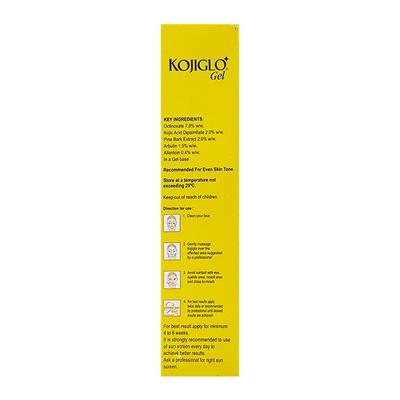 KOJIGLO GOLD SKIN LIGHTENING Cream 20gm - Dry Skin-Emo