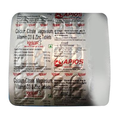 VELCAL Tablet 15's - Supplements-Cal