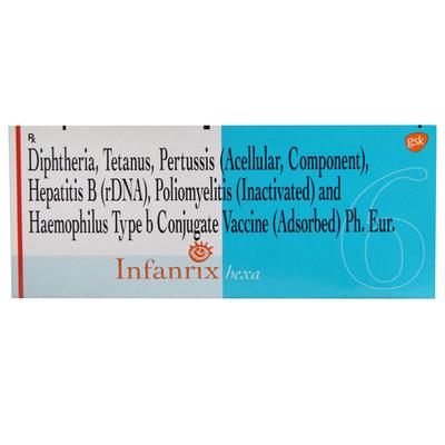 INFANRIX HEXA Vaccine 0.5ml - Vaccines