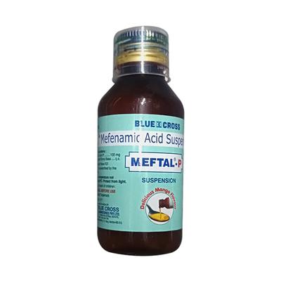 MEFTAL P DELICIOUS MANGO FLAVOUR Suspension 100ml - Pain relief-Nsa