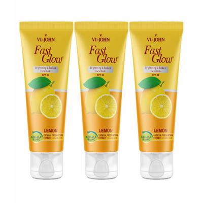 Vi-John Fast Glow Brightening & Radiance SPF 30 Face Wash - Lemon 100 ml - Lotions & Creams