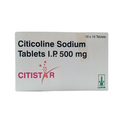 Citistar 500mg Tablet 10'S - Alzheimer-Neu