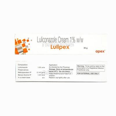 Lulipex Cream 30gm - Fungal Infections-Taa