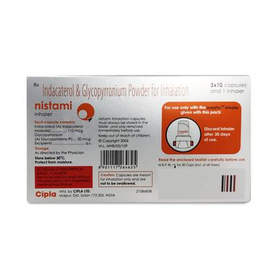 Nistami Inhaler 1's - Asthma/COPD-Ast