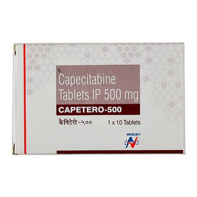 Capetero 500mg Tablet 10'S - Cancer Oncology-Cyt