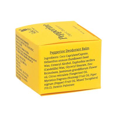 Rustic Art Pepperine Organic Deodorant Balm with Vitamin E 12 gm - Women Deodorants/Roll-Ons