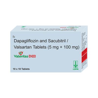 VALENTAS D 100 Tablet 10's - Heart Failure-Ant