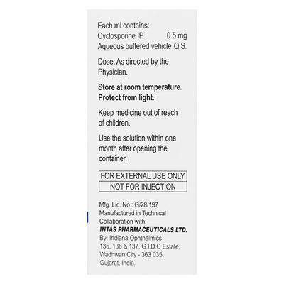CYCLISIS PF Eye Drops 5ml - Dry Eye-Olt