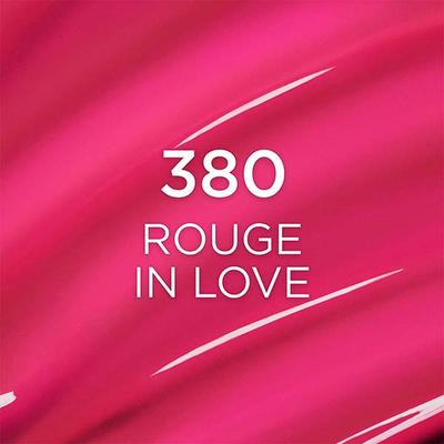 L'Oreal Paris Plump Ambition Hyaluron Lip Oil- 380 Rouge In Love- Plumping Lip Oil 5 ml - Liquid Lipsticks
