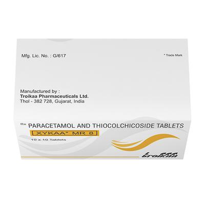 Xykaa MR 8mg Tablet 10'S - Pain relief-Ano