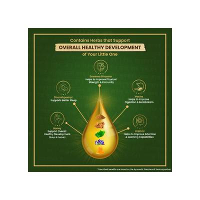 Vasu Ayurveda Suvarnaprashan 24CT Gold Drops for Kids 30 ml - Speciality Medicines