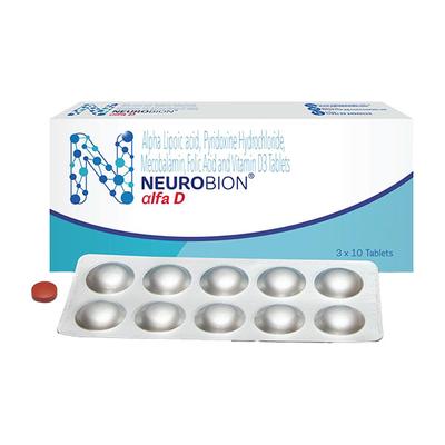 NEUROBION ALFA D Tablet 10's - Supplements-Sup
